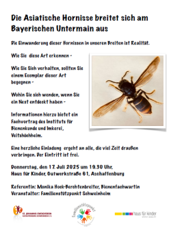  Vortrag über Asiatische Hornisse