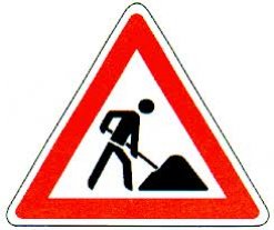  Baustellenschild